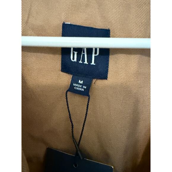 GAP popover short sleeved camel tan size medium - Picture 4 of 13